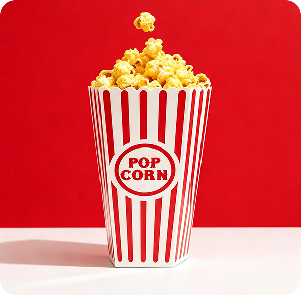 Plastic Popcorn Bucket