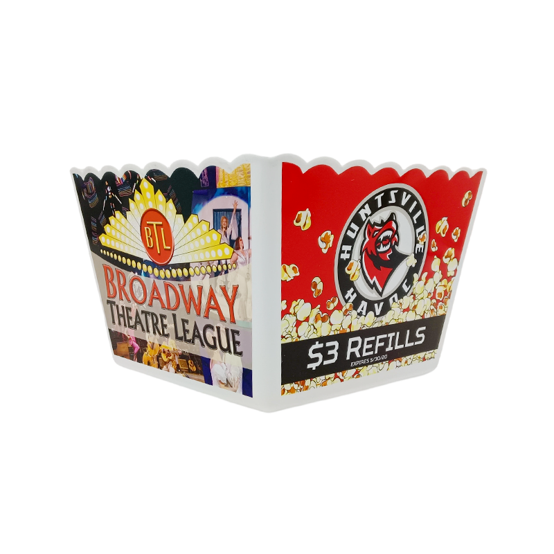 Reusable Popcorn Bucket